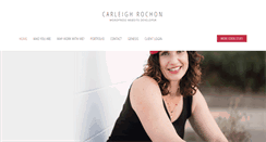 Desktop Screenshot of carleighrochon.com